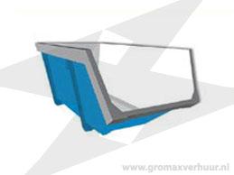 10 m³ Container schoon grond