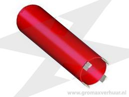 Diamantslijtage boor ø 132 Rood