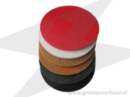 Dunne pad ø 406 mm blauw