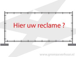 Reclamezeil t.b.v. bouwhek