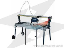 Steenzaagtafel bovengeleiding max 120 cm ( 220v )