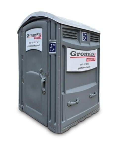 Mindervalide toilet voor evenementen huren bij Gromax
