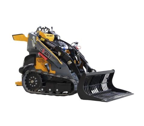 Skidsteer op rups apparaat huren bij Gromax